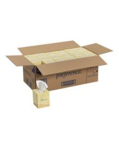 Preference 2-Ply Facial Tissue, White, 100 Tissues Per Box, Case Of 36 Boxes