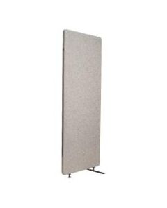 Luxor RECLAIM Acoustic Privacy Expansion Panel, 66inH x 24inW, Misty Gray
