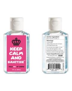 Digital Energy Clean It Unscented Hand Sanitizer, 2 Fl Oz, Assorted Designs