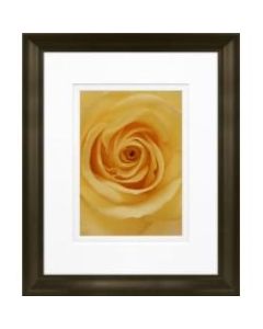 Timeless Frames Marren Espresso-Framed Floral Artwork, 8in x 10in, Rose In Bloom