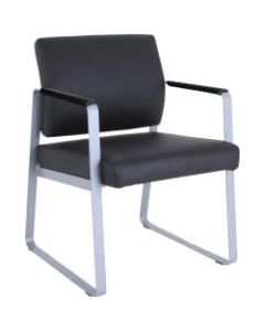 Lorell Healthcare Seating Guest Chair, Black