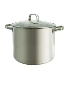 Oster Adenmore Stock Pot, 12-Quart, Silver