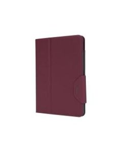Targus Versavu THZ74413GL Carrying Case (Flip) for 11in Apple iPad Pro (2017) - Burgundy - Anti-slip Interior, Drop Resistant, Bump Resistant, Impact Resistant - Elastic Strap, Polyurethane - Textured - Hand Strap - 10.2in Height x 7.1in Width x 1in Depth
