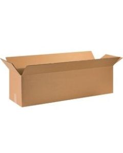 Office Depot Brand Long Corrugated Boxes, 44in x 12in x 12in, Kraft, Pack Of 15 Boxes