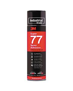 3M Super 77 CA Multi-Purpose Spray Adhesive, 16.75 Oz, Set Of 12 Cans