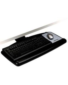 3M AKT90LE Adjustable Keyboard Tray, Black/Charcoal