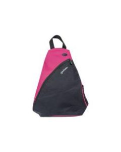 Manhattan Dashpack - Sling bag for tablet / notebook - 600D PVC - black/pink - 12in