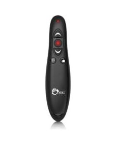 SIIG, Inc 2.4GHz RF Wireless Presenter - Wireless - Radio Frequency - 2.40 GHz - Black - 1 Pack - USB - 5 Button(s) - Symmetrical
