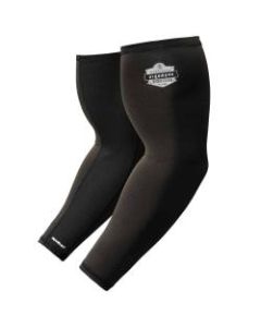 Ergodyne Chill-Its 6690 Cooling Arm Sleeve, Medium, Black