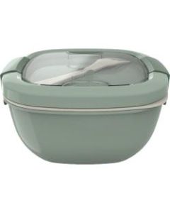 Bentgo Salad Lunch Container, 4in x 7-1/4in, Khaki Green