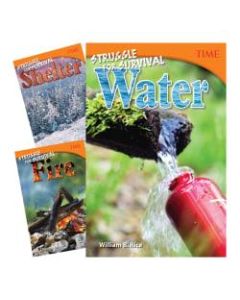 Teacher Created Materials TIME: Counting On Survival 3-Book Set, Grade 6