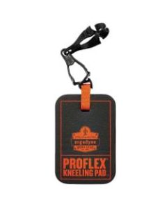 Ergodyne ProFlex Kneeling Pad, With Handle/Carabiner, 1inH x 4inW x 6inD, Black, 365