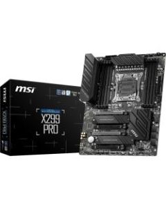 MSI X299 Desktop Motherboard - Intel Chipset - Socket R4 LGA-2066 - Intel Optane Memory Ready - ATX - 256 GB DDR4 SDRAM Maximum RAM - UDIMM, DIMM - 8 x Memory Slots - Gigabit Ethernet - 6 x SATA Interfaces