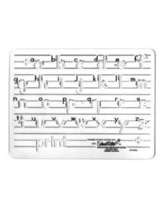 School Rite Handwriting Instruction Guide Template, Lowercase Manuscript, Grade PreK - 4