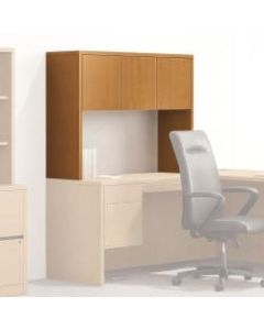 HON 10500 Series Closed Hutch For Returns, Harvest Cherry