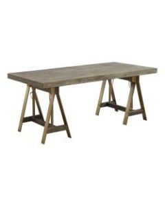 Coast to Coast Adjustable Dining Table/Desk, Biscayne Weathered