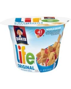 Quaker Oats Life Original Multigrain Cereal Bowl - Original - Bowl - 2.29 oz - 12 / Carton