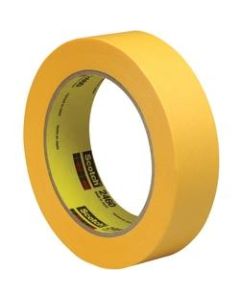 3M 2460 Flatback Tape, 3in Core, 1in x 180ft, Gold, Pack Of 12