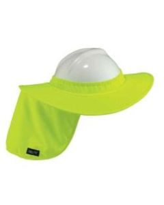 Ergodyne Chill-Its 6660 Hard Hat Brim With Shade, Lime