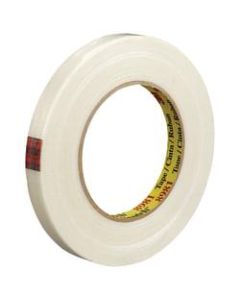 Scotch 8981 Strapping Tape, 3in Core, 0.5in x 60 Yd., Clear, Case Of 12