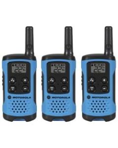 Motorola Talkabout 100 Two-Way Radio, Neon Blue