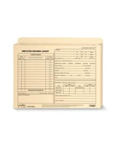 ComplyRight Letter-Size Expandable Employee Record Jackets, 12in x 9in x 1in, Pack Of 25