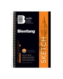Bienfang Sketchbook, 8 1/2in x 5 1/2in, 100 Sheets (200 Pages), White