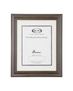 Picture Frame, 8 1/2in x 11in, Walnut, Box Of 12 (AbilityOne 7105-01-282-0631)