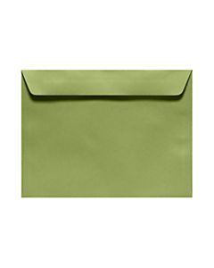 LUX Booklet 6in x 9in Envelopes, Gummed Seal, Avocado Green, Pack Of 1,000