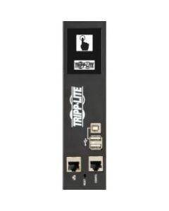 Tripp Lite 14.5kW 3-Phase Monitored PDU - LX Platform, 30 C13 & 12 C19 Outlets (208/240V), Hubbell CS8365C, 0U, TAA - Power distribution unit (rack-mountable) - 35 A - AC 240 V - 14.5 kW - 3-phase - Ethernet 10/100, USB, serial