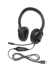 Ergoguys 1017MUSB - NeoTech Plus Series - headset - full size - wired - USB-A - noise isolating