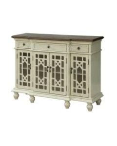 Coast to Coast 48inW Media Credenza, Ivory