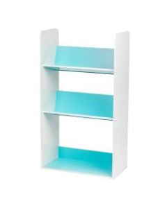 IRIS 2-Tier Storage Shelf With Footboard, Blue