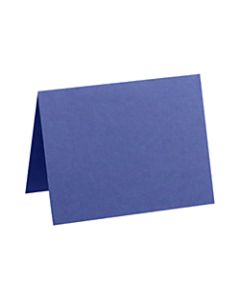 LUX Folded Cards, A9, 5 1/2in x 8 1/2in, Boardwalk Blue, Pack Of 50