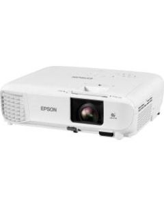 Epson PowerLite E20 LCD Projector - 4:3 - White - 1024 x 768 - Front, Ceiling, Rear - 6000 Hour Normal Mode - 12000 Hour Economy Mode - XGA - 15,000:1 - 3400 lm - HDMI - USB