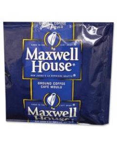 Maxwell House Ground Coffee, Light Roast, 1.5 Oz Per Bag, Box Of 42 Bags