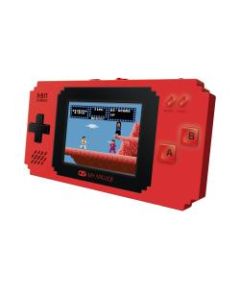 Dreamgear Pixel Player Portable Gaming System With 300 Games, Red, DG-DGUNL-3202