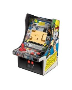 Dreamgear 6in Retro Heavy Barrel Micro Arcade Cabinet, Red, DG-DGUNL-3205