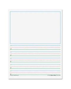 Teacher Created Resources 5/8in Spacing Writing Paper, Letter Paper Size, Grades Kindergarten - 1, White, Pack Of 360 Sheets