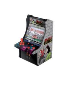 Dreamgear 6in Retro Bad Dudes Micro Arcade Cabinet, Green, DG-DGUNL-3214