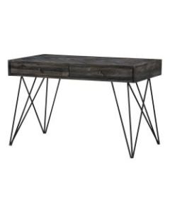 Coast to Coast Writing Desk, Aspen Court Herringbone