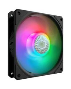 Cooler Master SickleFlow Cooling Fan - 1 Pack - 4.72in Maximum Fan Diameter - 463.8 gal/min Maximum Airflow - 1800 rpm - 27 dB(A) Noise - Rifle Bearing - 3-pin ARGB, 4-pin PWM - ARGB LED - 1 pc(s) - Case, Chassis, Cooling System - 18.3 Year Life