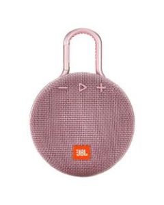 JBL Clip 3 Portable Bluetooth Speaker, Pink, JBLCLIP3PINK
