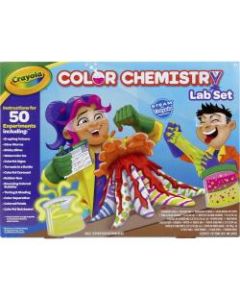 Crayola Chemistry Lab Set Steam Toy 50 Colorful Experiments - Theme/Subject: Fun - Skill Learning: Chemistry, Science Experiment, Educational, Creativity - 7 Year & Up