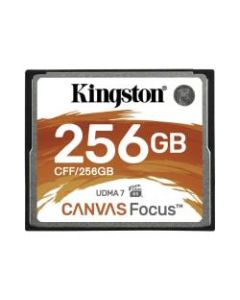 Kingston Canvas Focus - Flash memory card - 256 GB - CompactFlash