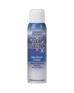 ITW Dymon Clear Reflections Glass Cleaner Aerosol Spray, 20 Oz Can