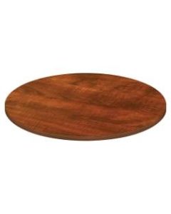 Lorell Chateau Series Round Conference Table Top, 4ftW, Cherry