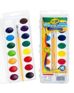 Crayola Washable Watercolor Paint Set