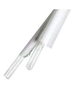 Eco-Products Compostable Straws, 7-3/4in, White, 400 Straws Per Pack, Case Of 24 Packs