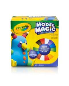 Crayola Model Magic Variety Pack, Assorted Colors, Pack Of 14